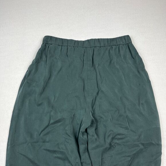 LOGO Lori Goldstein Womens Wide Leg Pull On Green Lounge Relaxed Fit SMALL - Picture 10 of 12